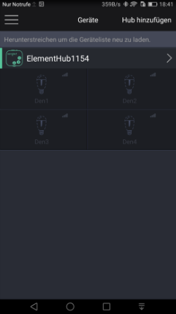 Gib jeder einzelnen Lampe einen neuen Namen.